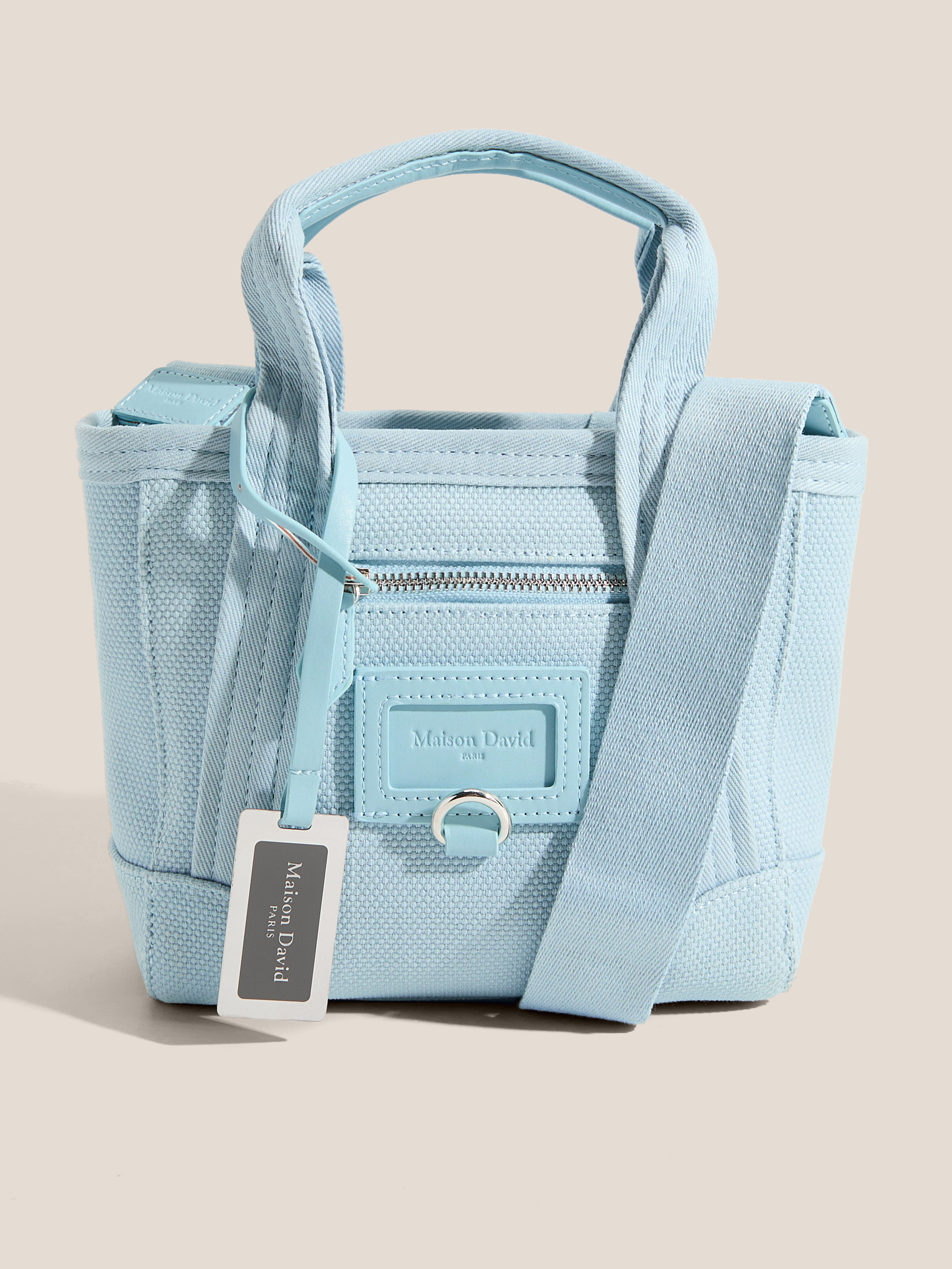 Женский тоут MAISON DAVID 4740791, светло-голубой