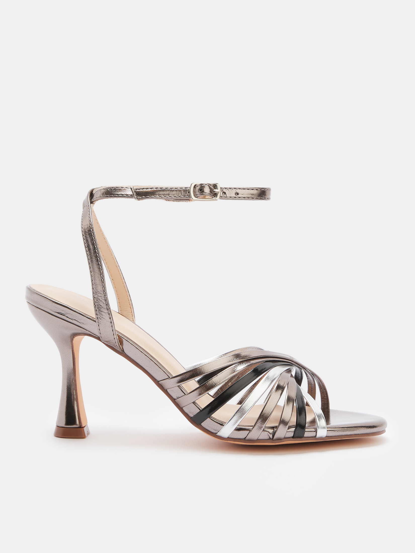 Босоножки TENDANCE 3908847, темно-серебряный