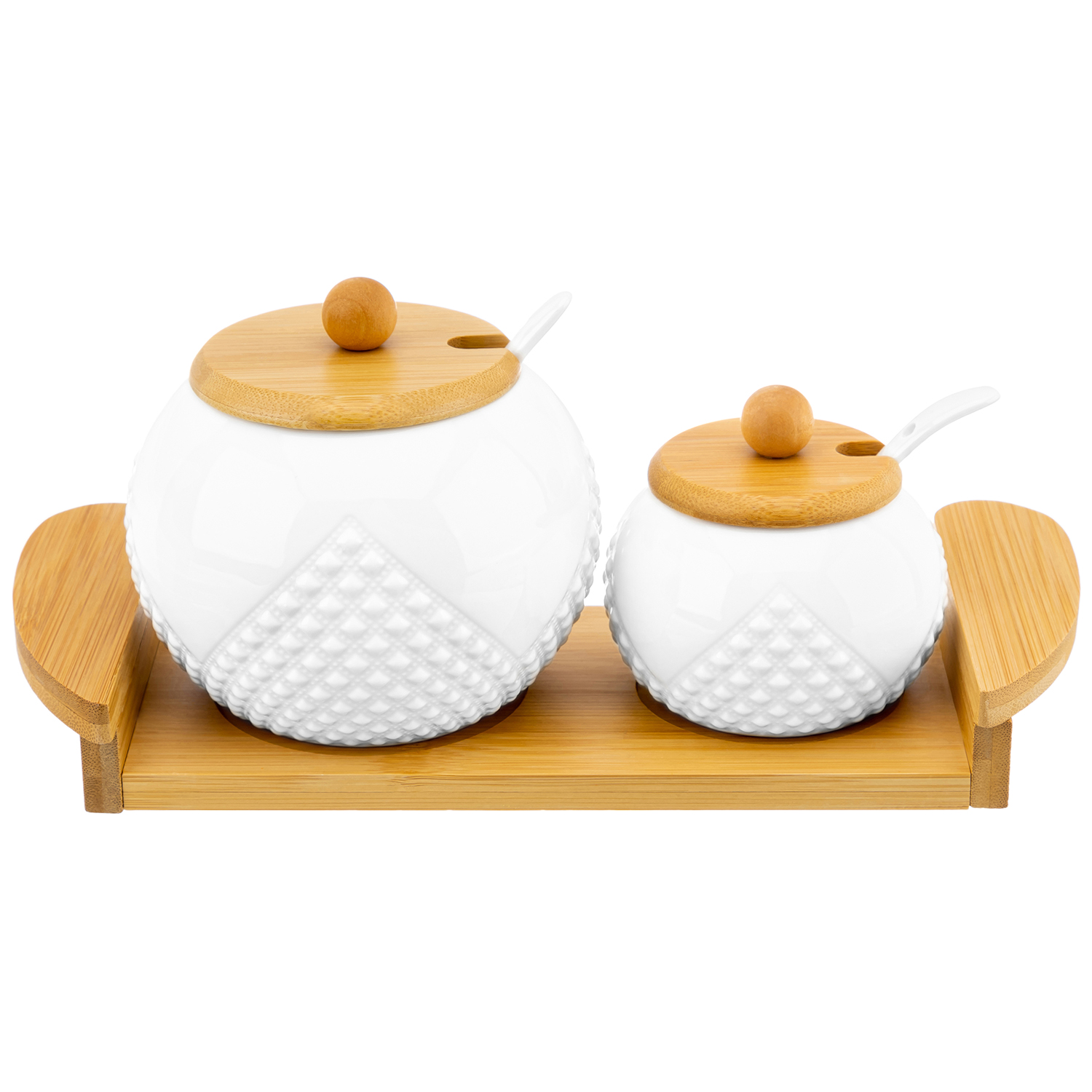 БЫЛО 1306 руб! Набор - сахарница 550 мл + солонка 170 мл 27*11,5*12 см