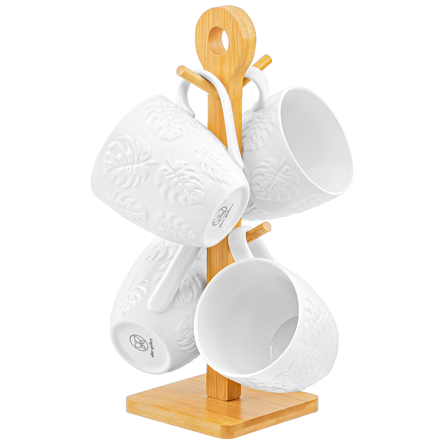 БЫЛО 1632 руб! Набор 4 кружек 350 мл 12*9*9,5 см