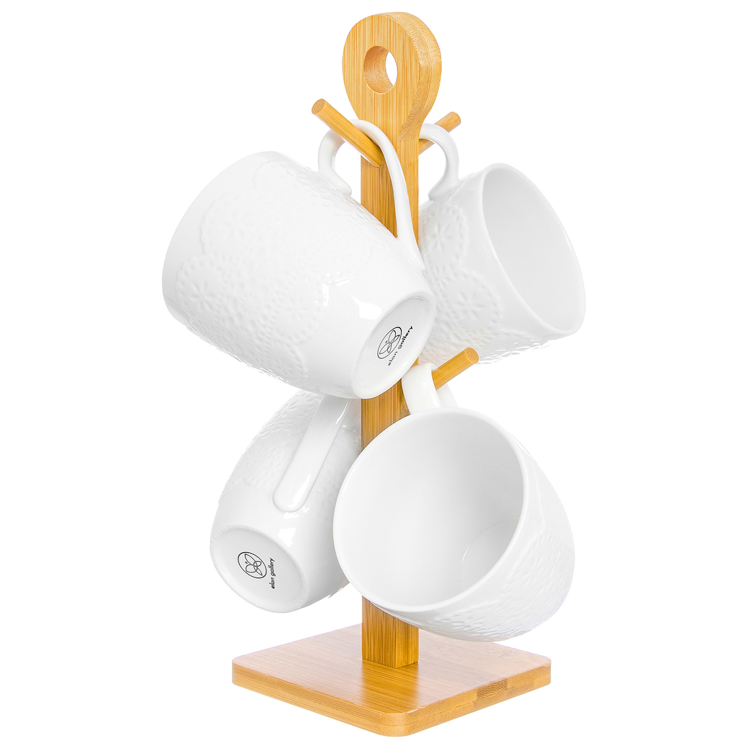 БЫЛО 1632 руб! Набор 4 кружек 350 мл 12*9*9,5 см