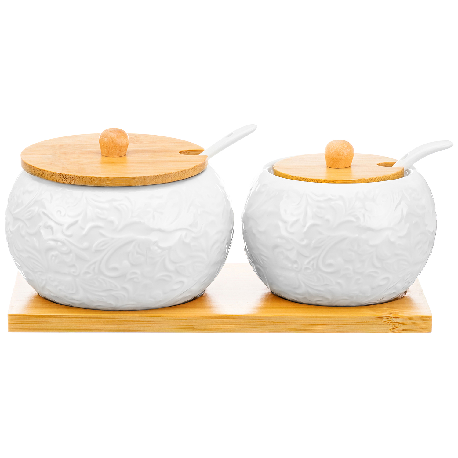 БЫЛО 1069 руб! Набор - сахарница 350 мл + солонка 230 мл 20,5*11*9 см