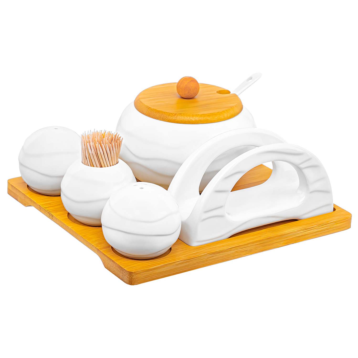 БЫЛО 1942 руб! Набор 5 пр. 20,5*20,5*9,5 см