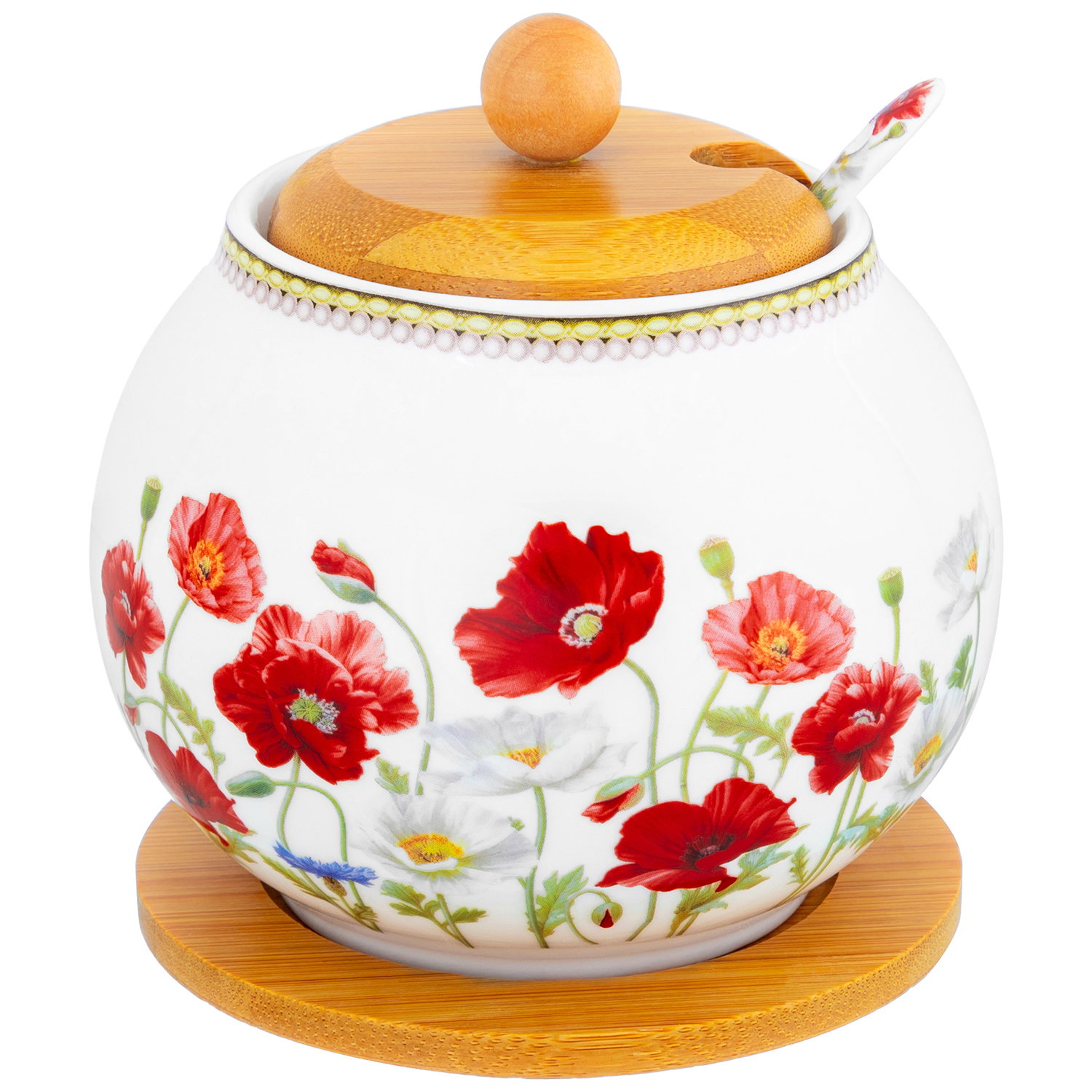 БЫЛО 864 руб! Сахарница 620 мл 11*11*12 см