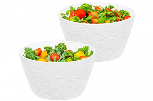 БЫЛО 643 руб! Набор салатников круглых 2 пр. 610 мл 13,3*13,3*7,4 см