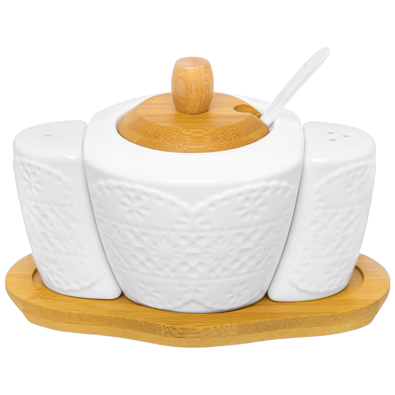 БЫЛО 956 руб! Набор - сахарница 300 мл 16*10*11 см