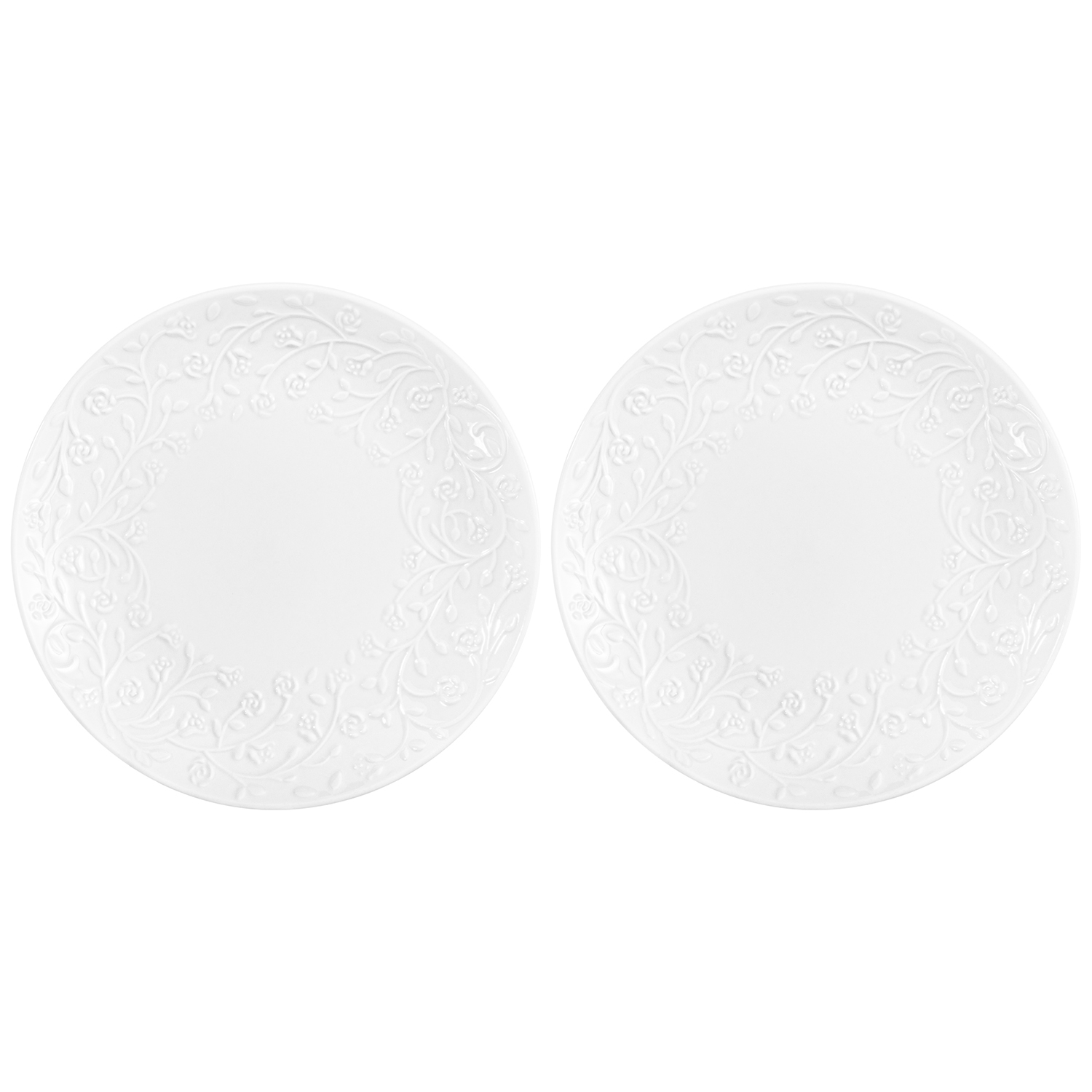 БЫЛО 805 руб! Набор тарелок десертных 2 пр. 20,5*20,5*2 см