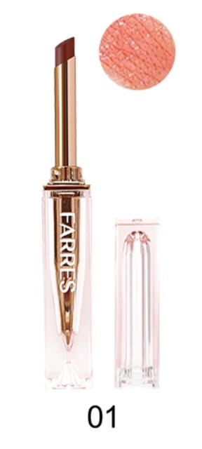 FARRES /5308-01/ Помада-бальзам с гиалурон.кислотой-Влажные губы т.01 Гранатовый бархат 2гр. (12)