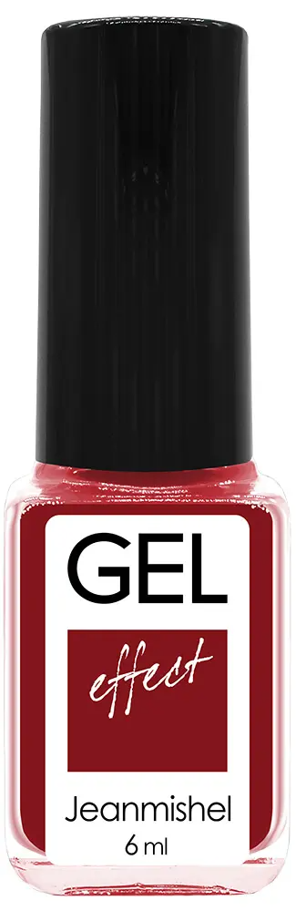 JEANMISHEL mini GEL-эффект лак д/н 6мл. №253 Красно-коралловый матовый (*24)