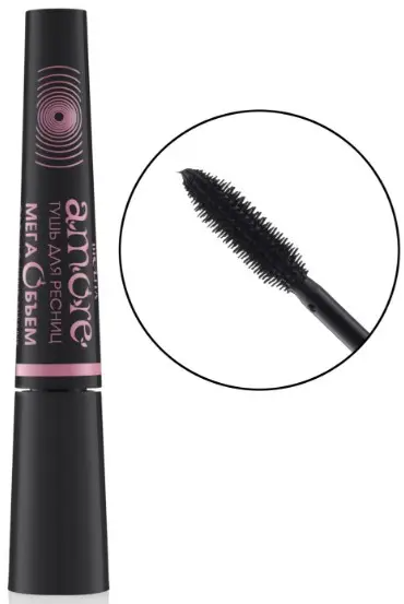 Белита AMORE Тушь МЕГА ОБЪЕМ эффект пышных длин. подкруч. ресниц (10мл)/9