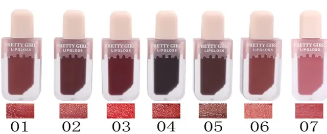 FARRES /GH108-04/ Блеск для губ ТИНТ (бордо) Матовый водостойкий (*6)