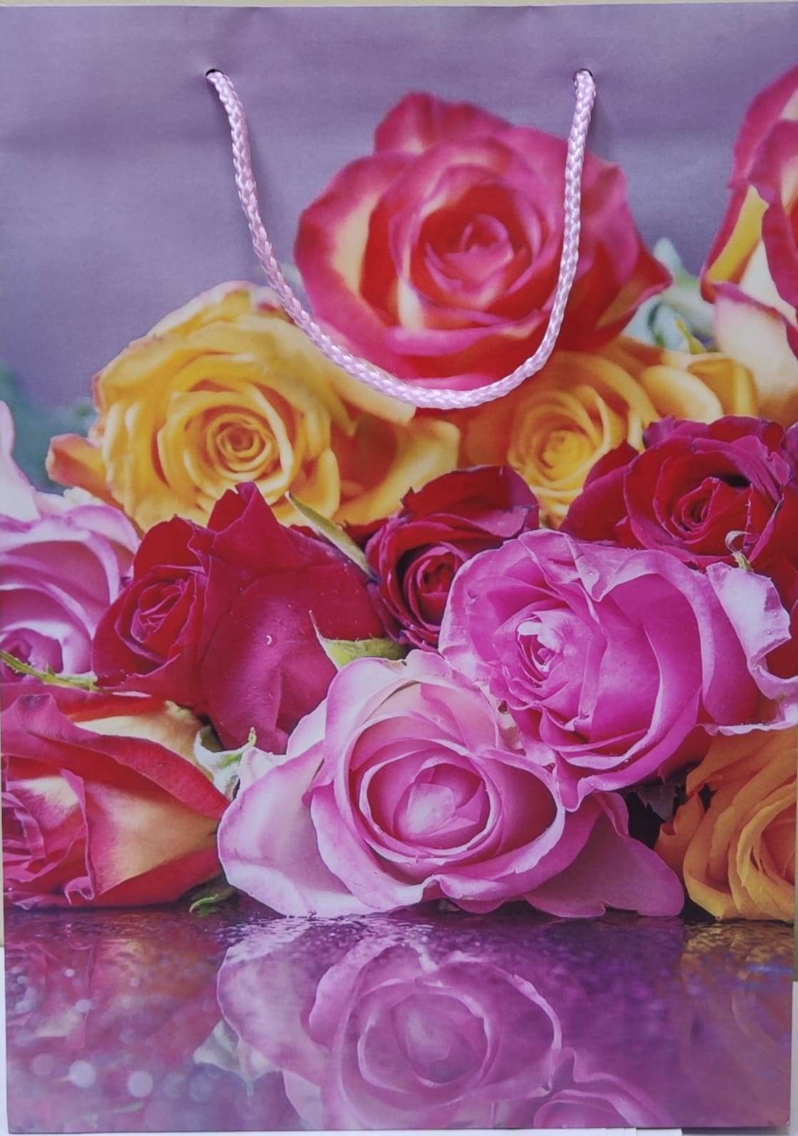 6203 Сумка подар.ламинир.mix ML 711-715 (22*31*10) Женский *10