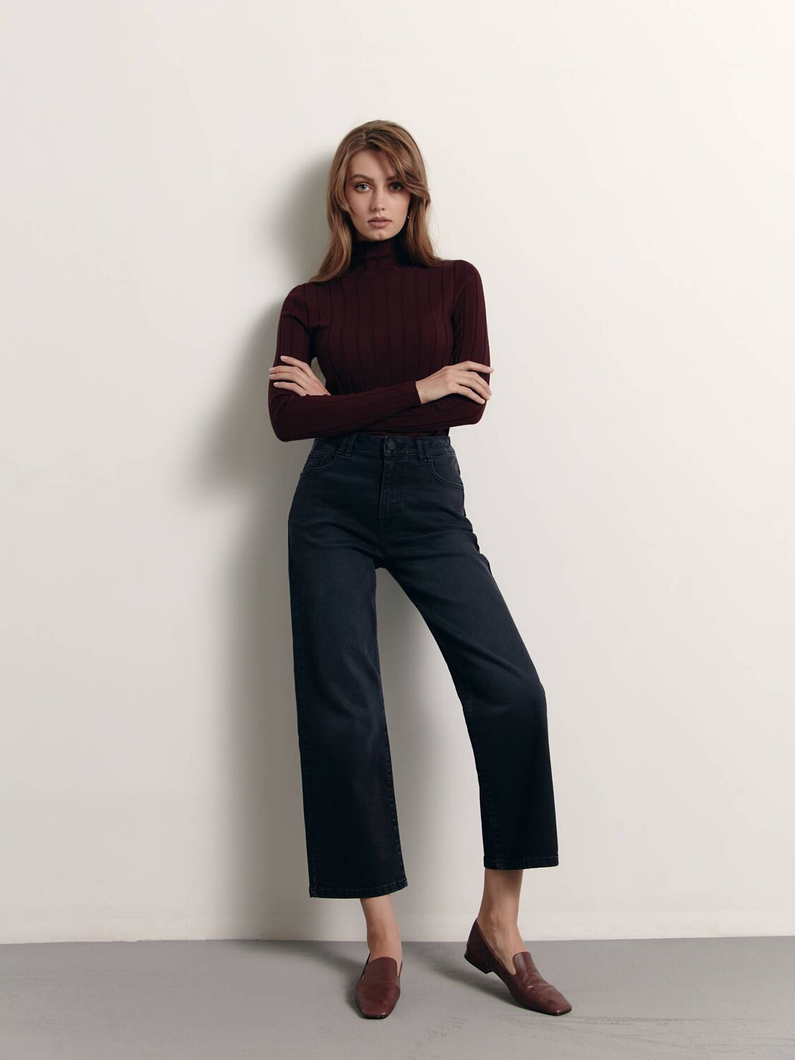 ст. цена3536руб.! Conte elegant Джинсы CON-367washed black