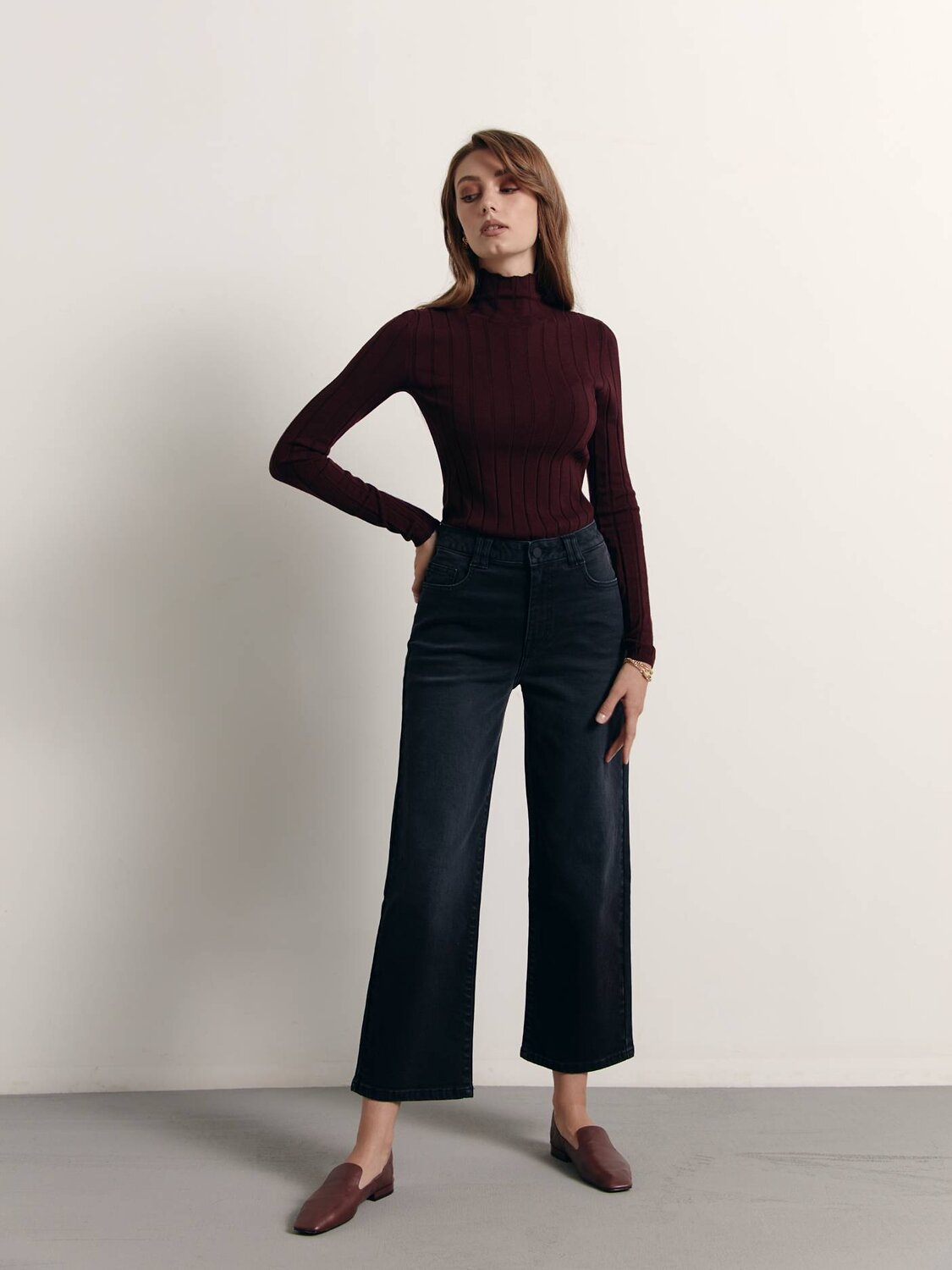 ст. цена3536руб.! Conte elegant Джинсы CON-367washed black