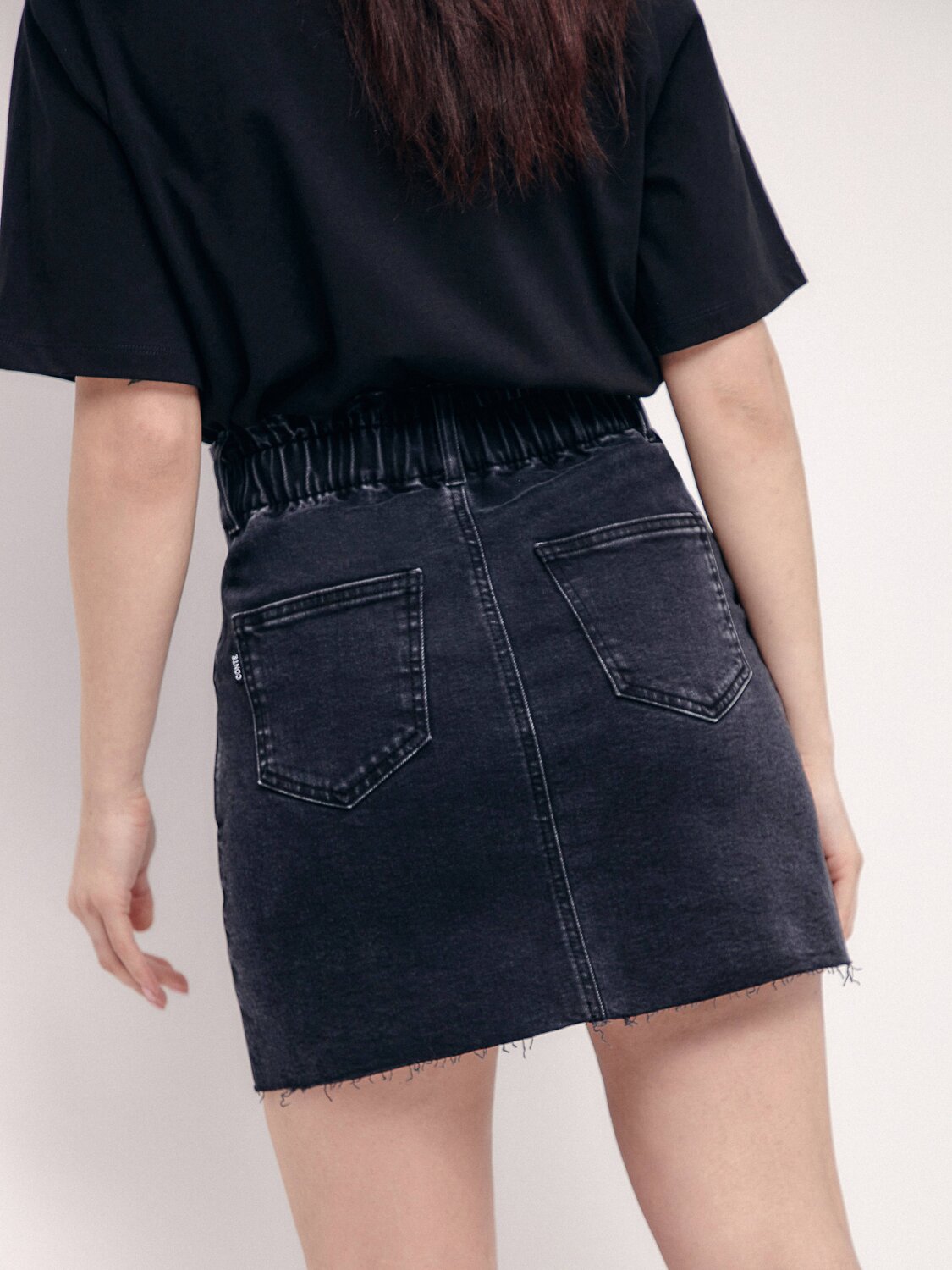 ст. цена2596руб.! Conte elegant Юбка CON-424washed black