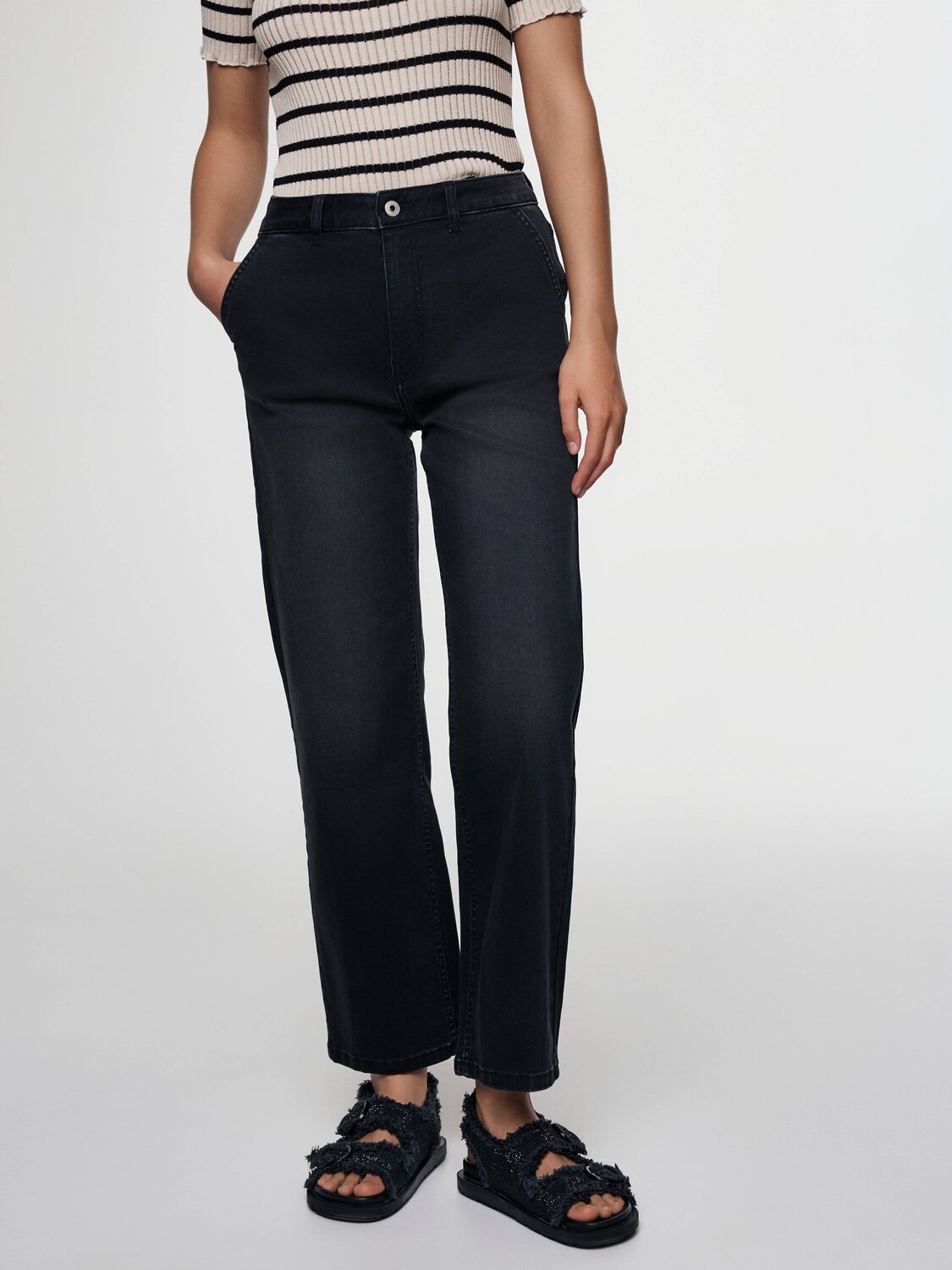 ст. цена3685руб.! Conte elegant Джинсы CON-624black