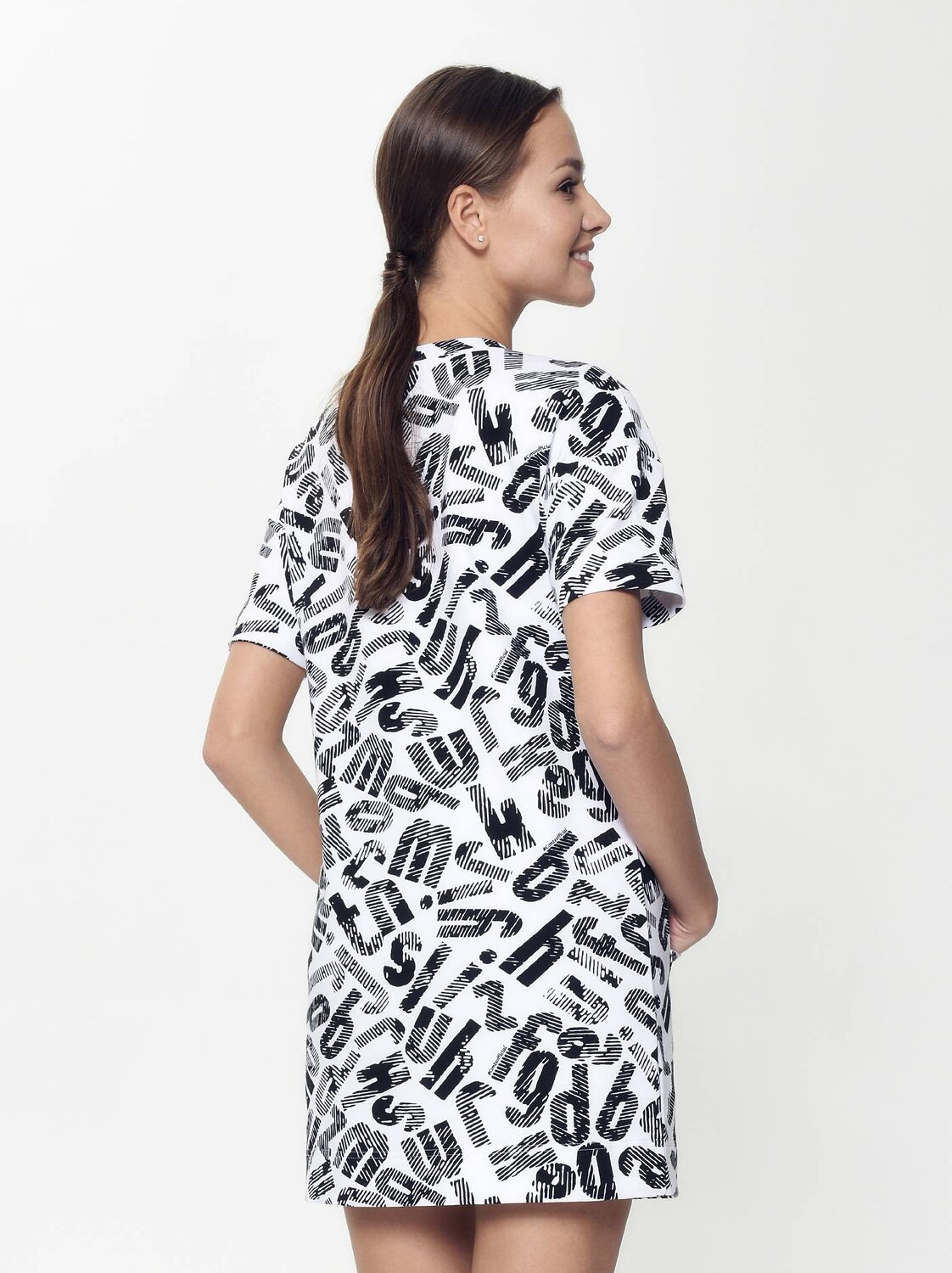 ст. цена2476руб.! Conte elegant Туника 18С-648ТСПblack-white logo