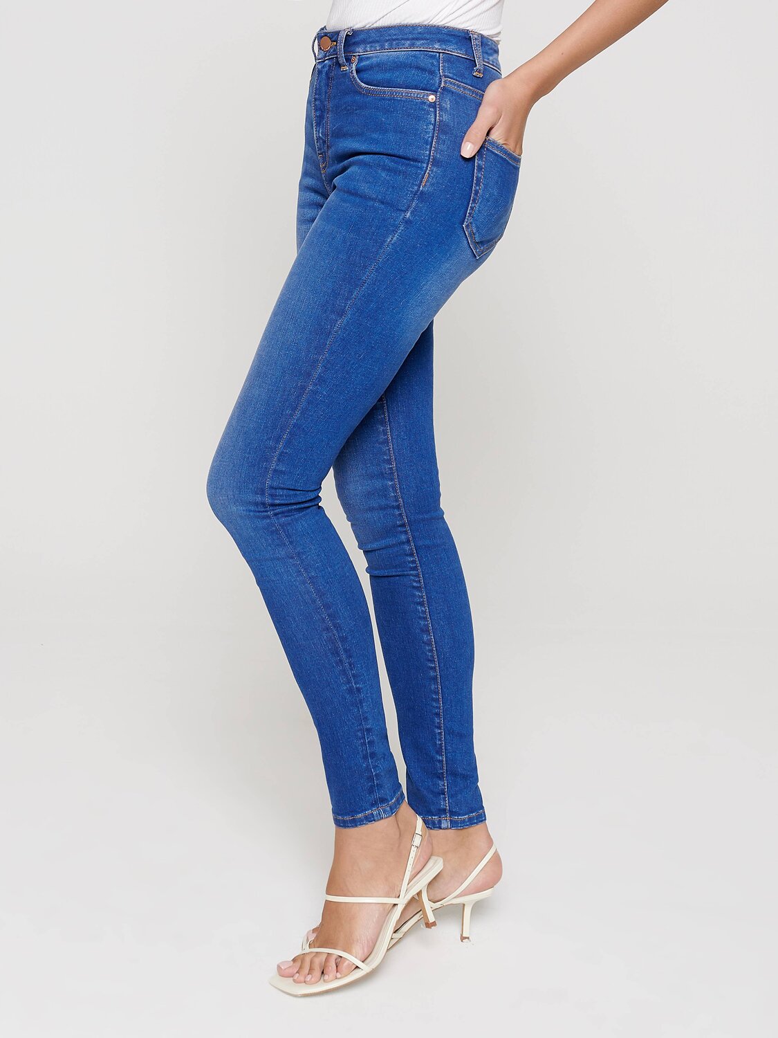 ст. цена3283руб.! Conte elegant Джинсы CON-217washed royal blue