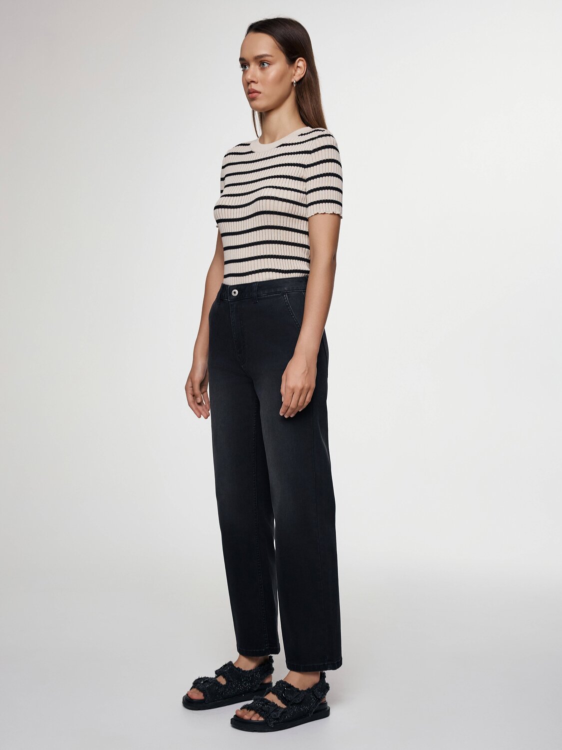 ст. цена3685руб.! Conte elegant Джинсы CON-624black