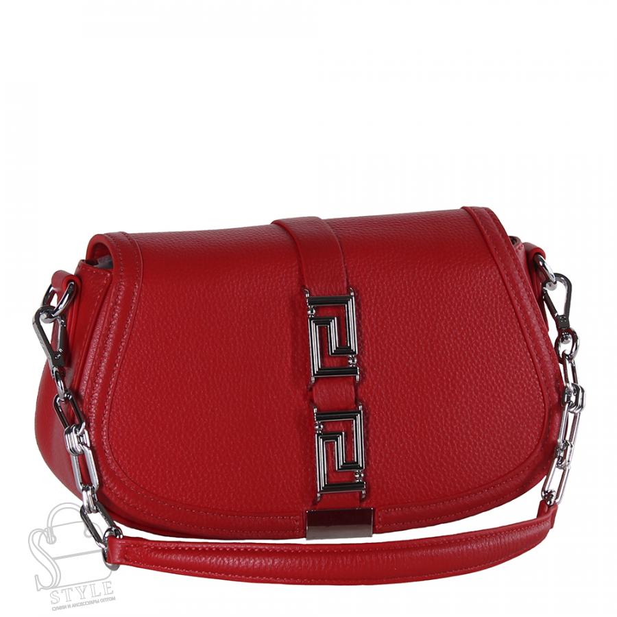 Сумка женская кожаная 2101Y b.red Polina&Eiterou/30
