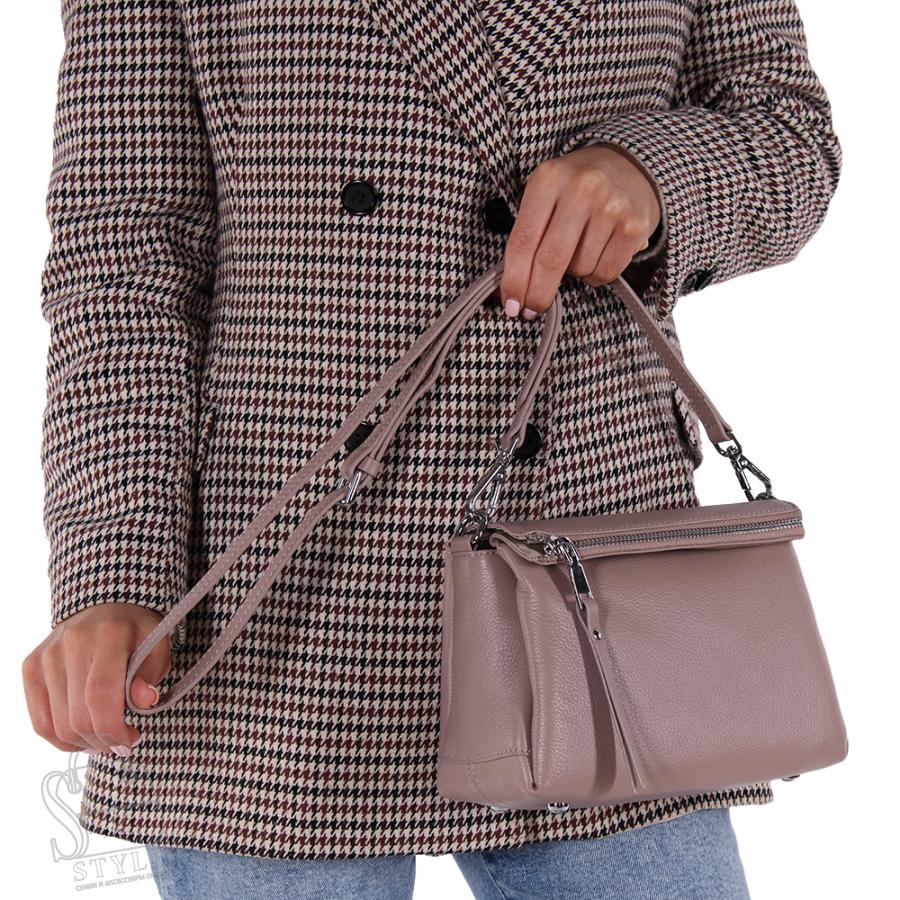 Сумка женская кожаная 9282 p.apricot Polina&Eiterou/30