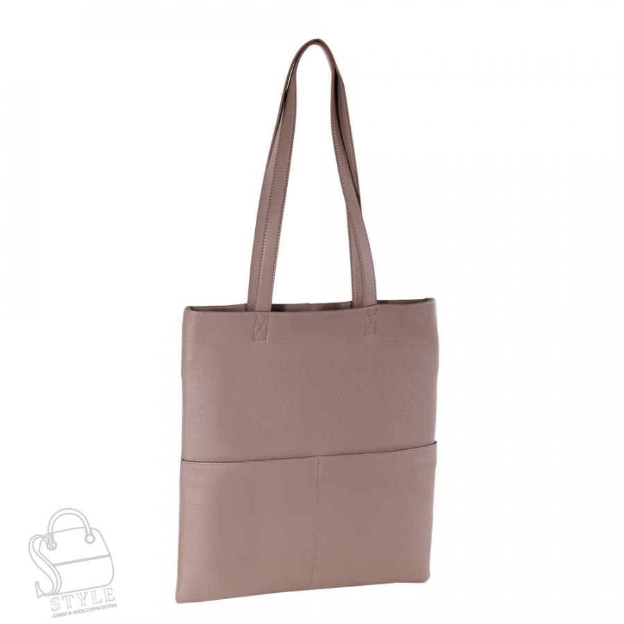 Сумка женская кожаная 0693C cappuccino Polina&Eiterou/30