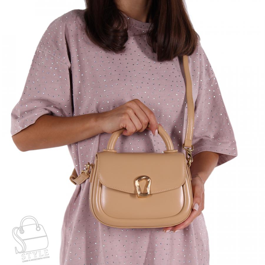 Сумка женская кожаная 162NL camel NL/30