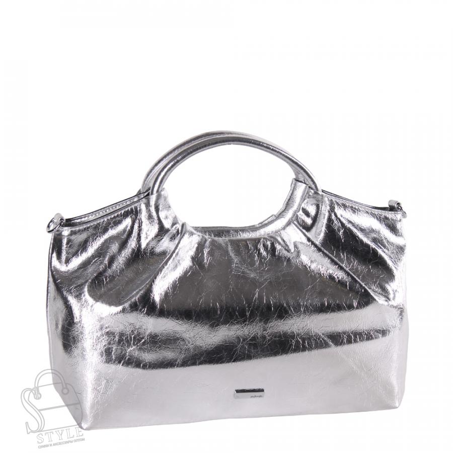 Сумка женская 51106 silver Velina Fabbiano-Safenta/
