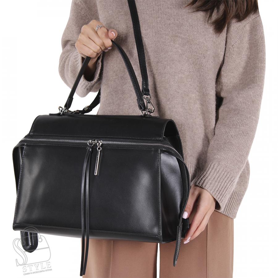 Сумка женская кожаная 6629VG black Vitelli Grassi/30