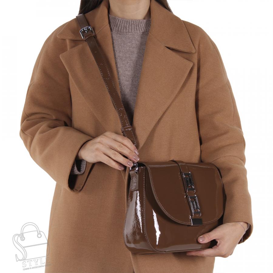 Сумка женская кожаная 2103-1Y d.apricot Polina&Eiterou/30