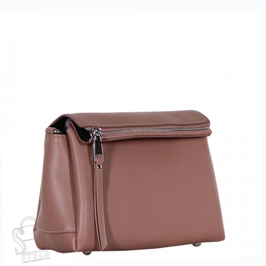 Сумка женская кожаная 9282 capuccino Polina&Eiterou/30