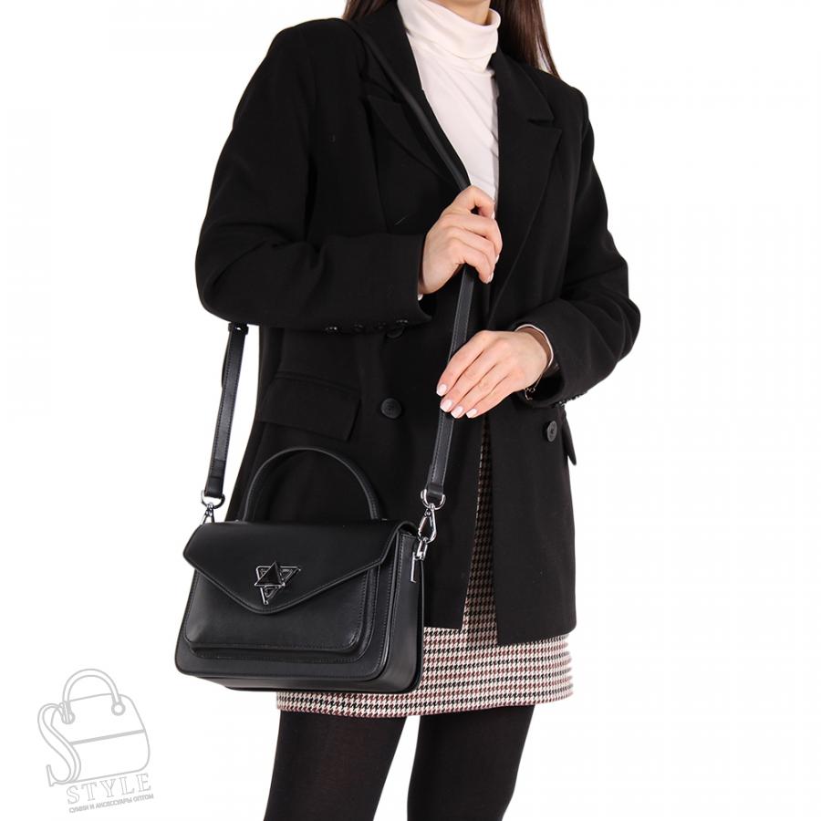 Сумка женская кожаная 871TH black Polina&Eiterou/30