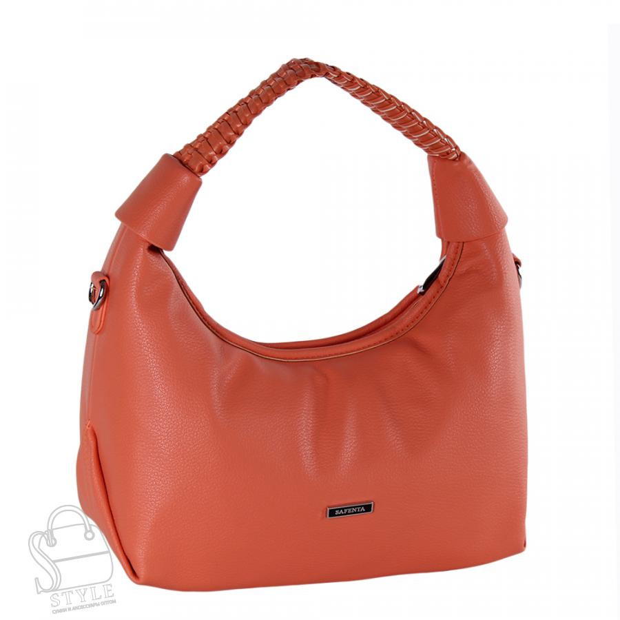 Сумка женская 593379 orange Velina Fabbiano-Safenta/30