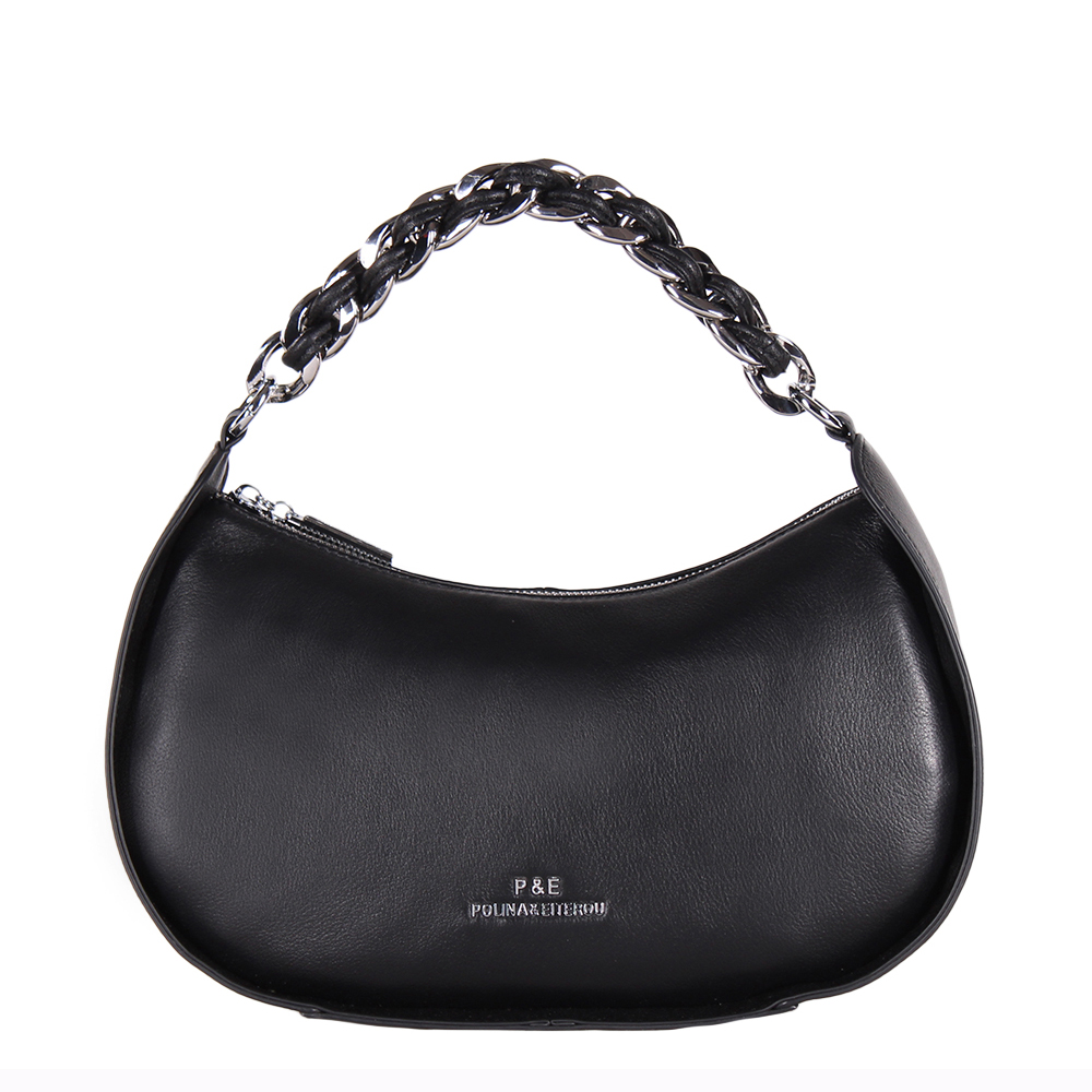 Сумка женская кожаная 1605-2Y black Polina&Eiterou/30
