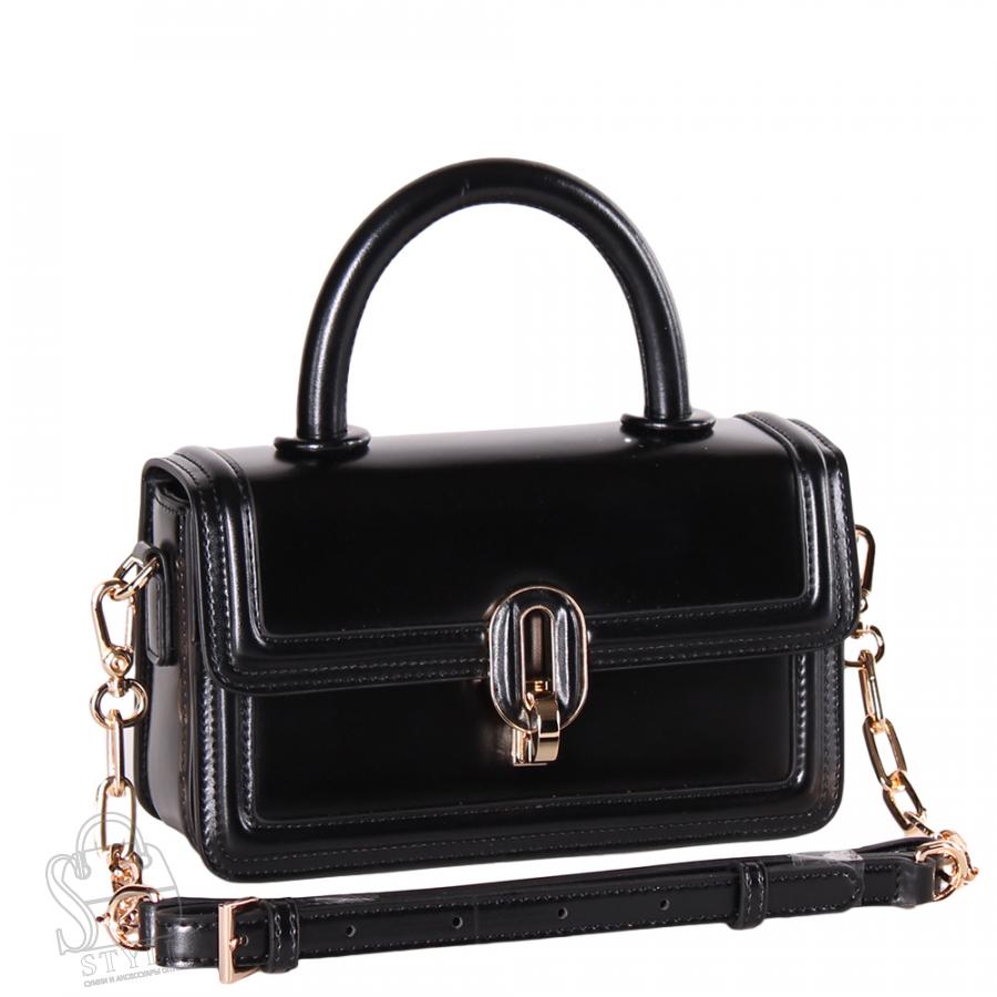 Сумка женская кожаная 20NL black NL/30