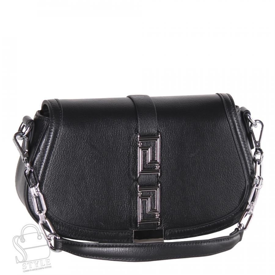 Сумка женская кожаная 2101Y black Polina&Eiterou/30