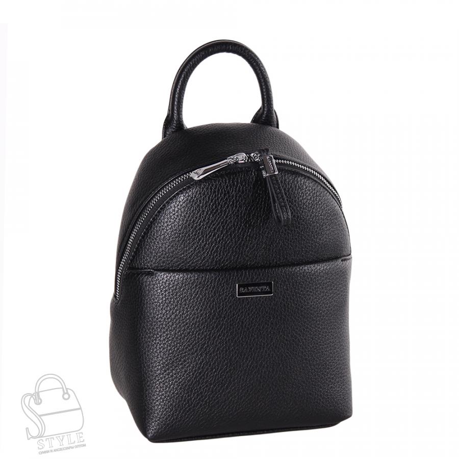 Рюкзак женский 69149 black Velina Fabbianno-Safenta/30