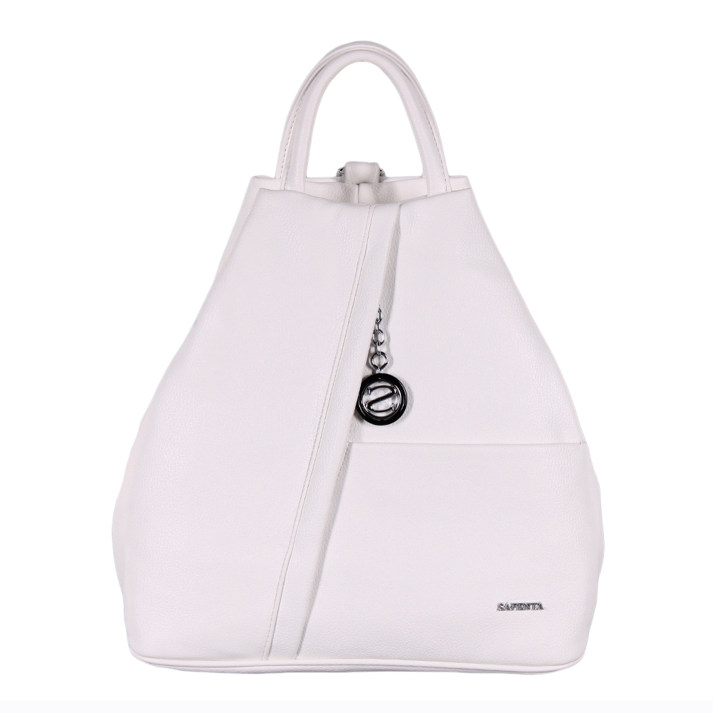 Рюкзак женский 575379 white Velina Fabbiano-Safenta/30