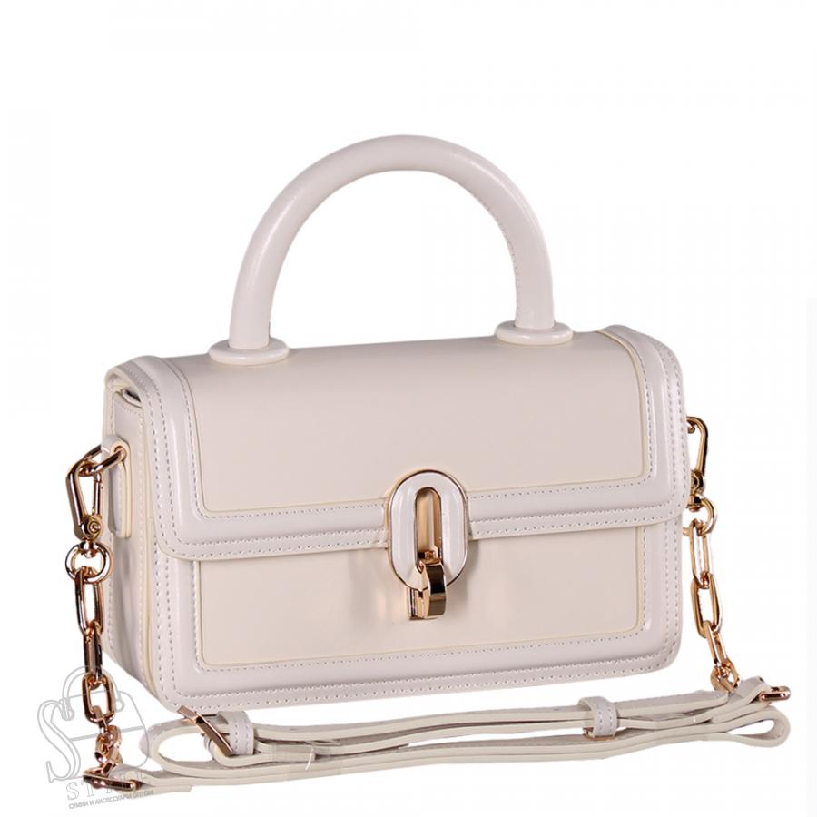 Сумка женская кожаная 20NL white NL/30