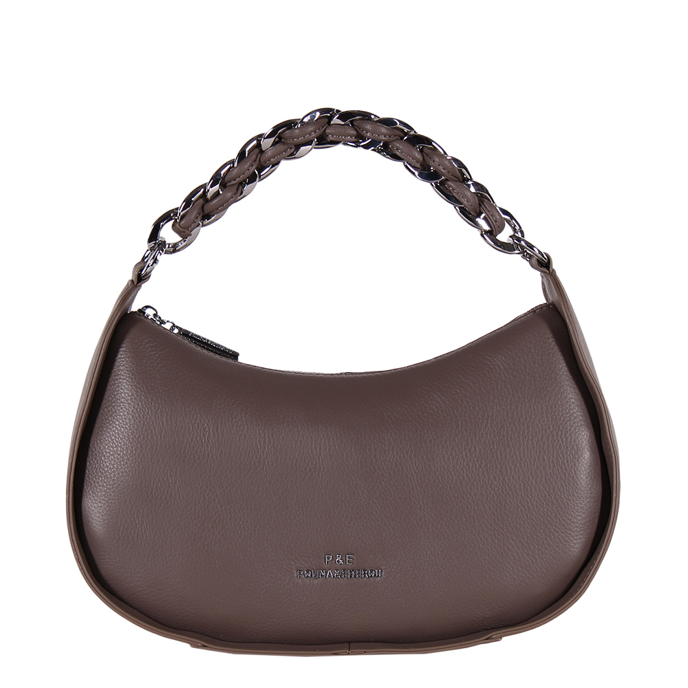 Сумка женская кожаная 1605-2Y d.apricot Polina&Eiterou/30