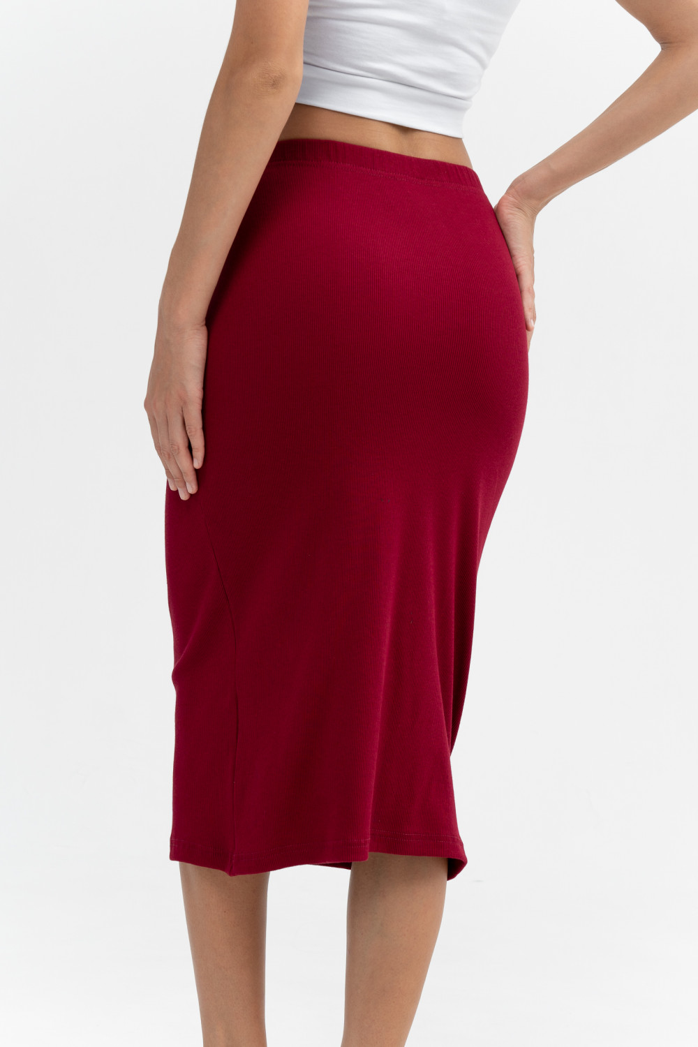 Юбка женская 22-209L11-30 бордо