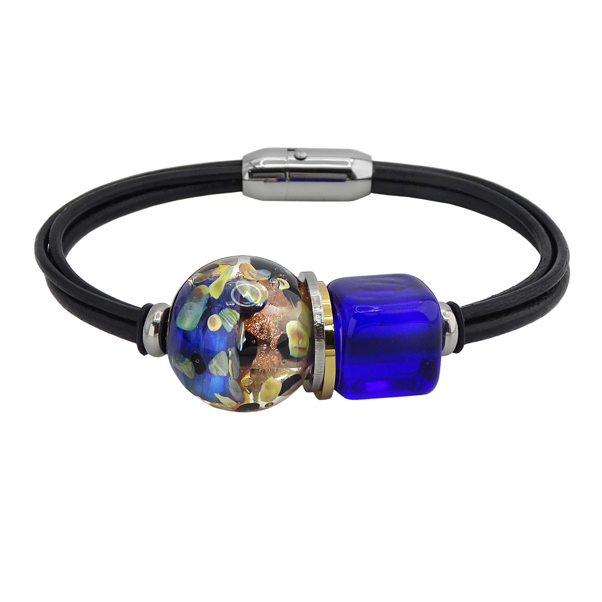 Браслет из муранского стекла SAPPHIRE GLORY R3921