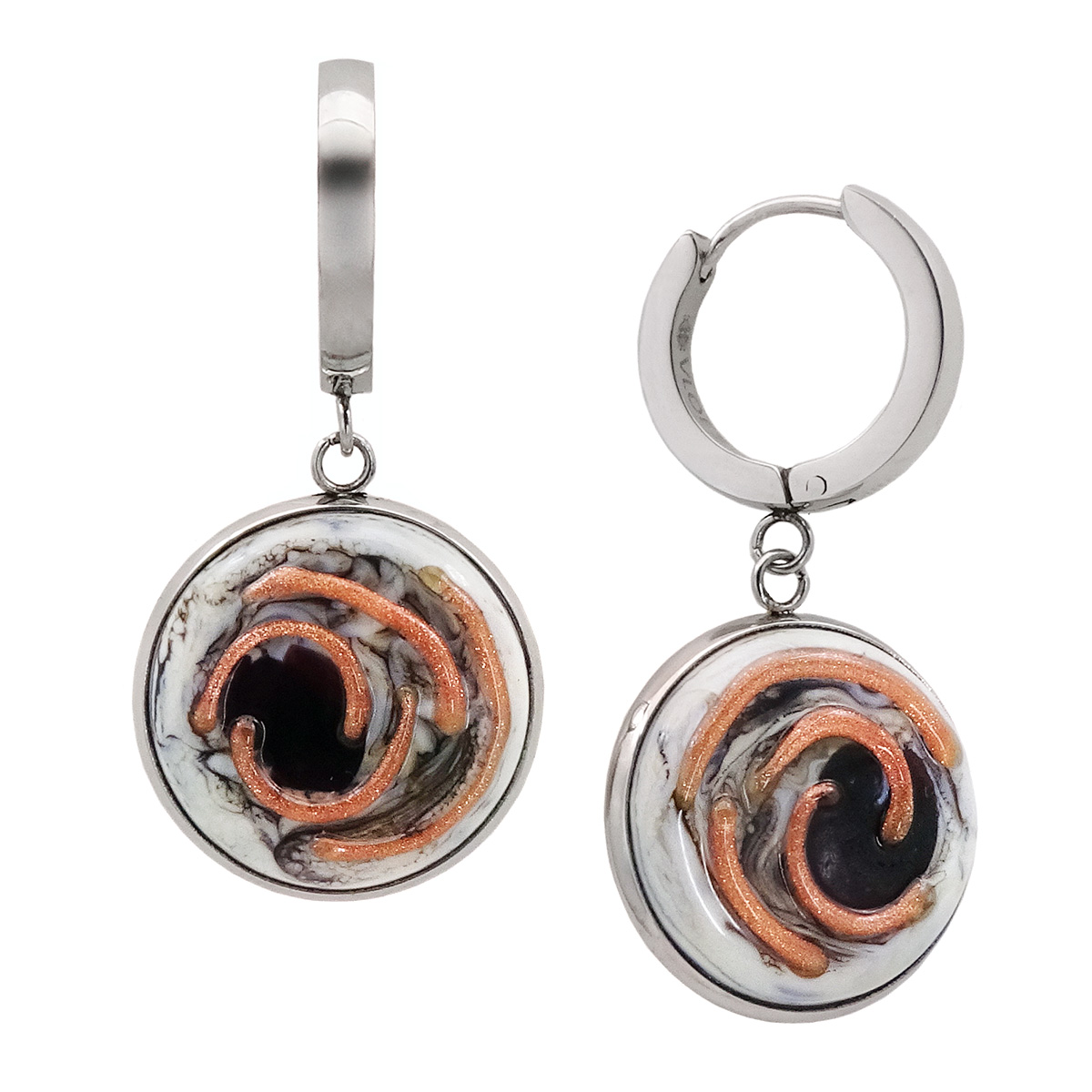 Серьги из муранского стекла SWIRL LS3231