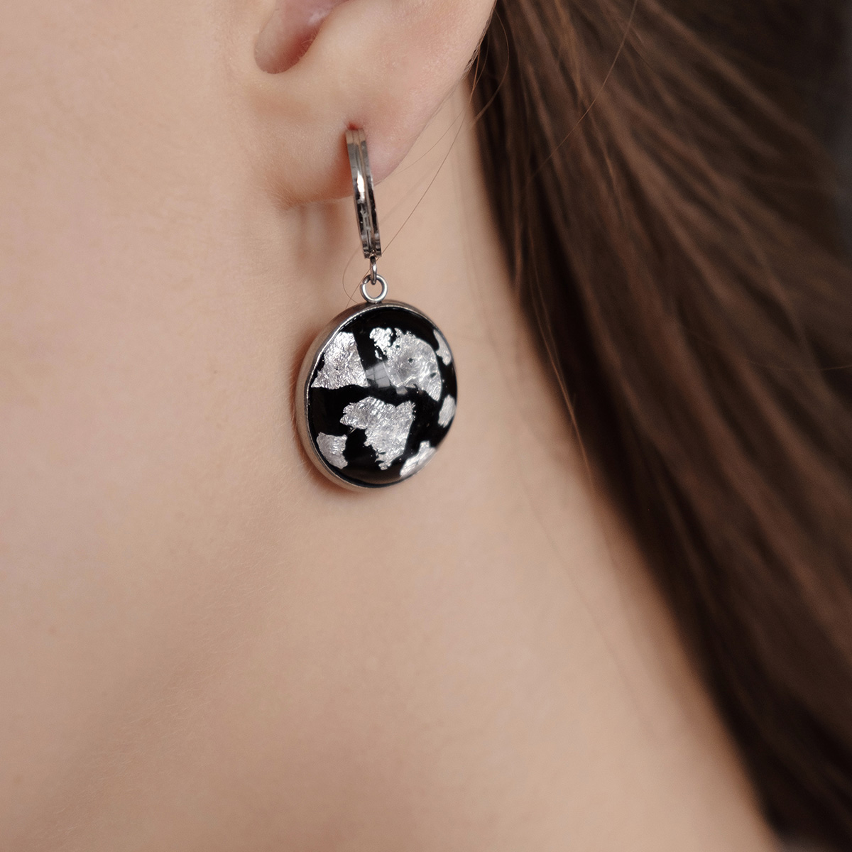 Серьги из муранского стекла ARGENTA LS3151