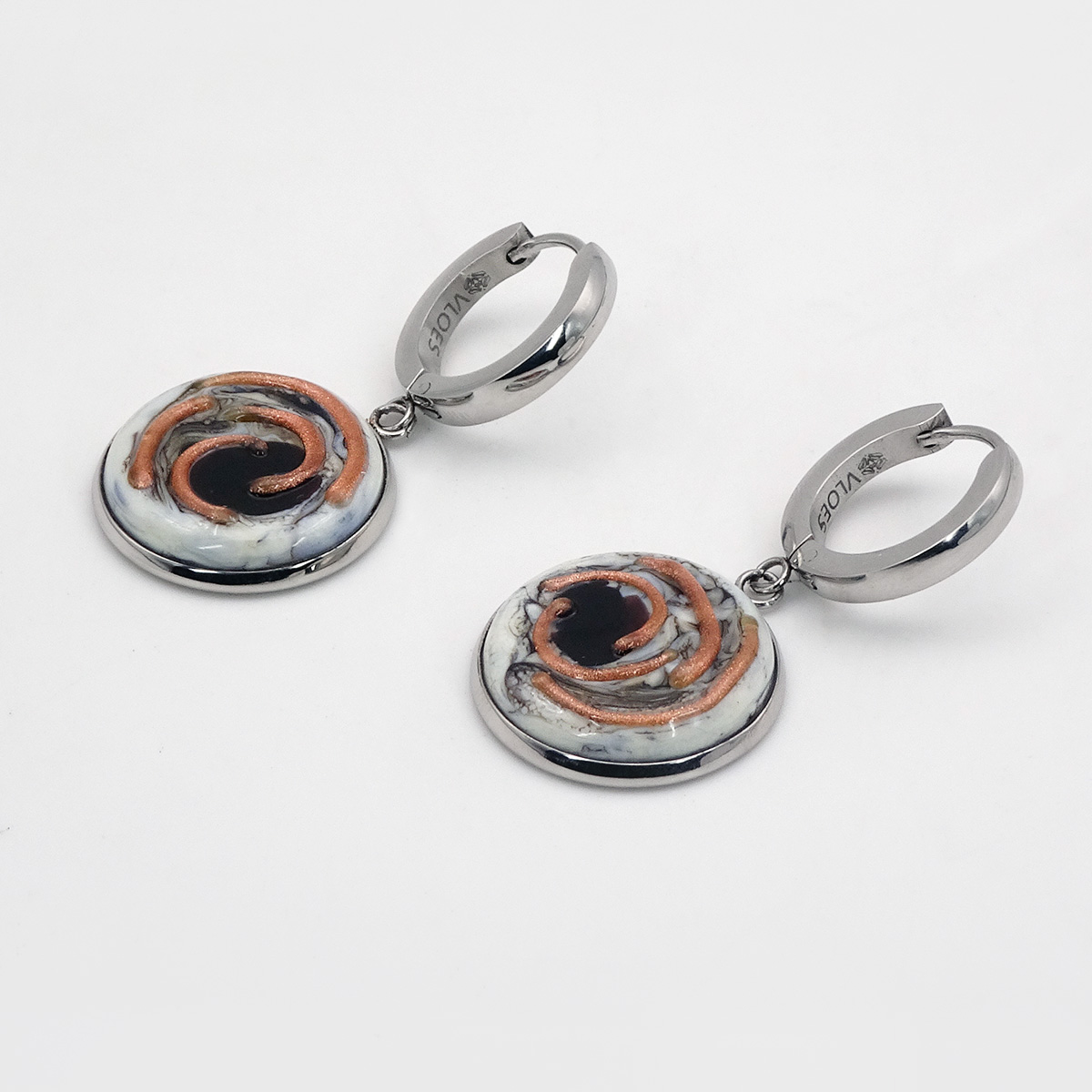 Серьги из муранского стекла SWIRL LS3231