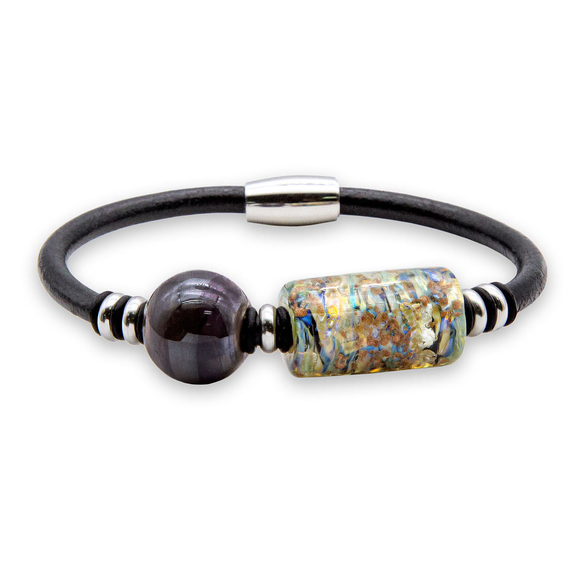 Браслет из муранского стекла INTRIGUE R3542