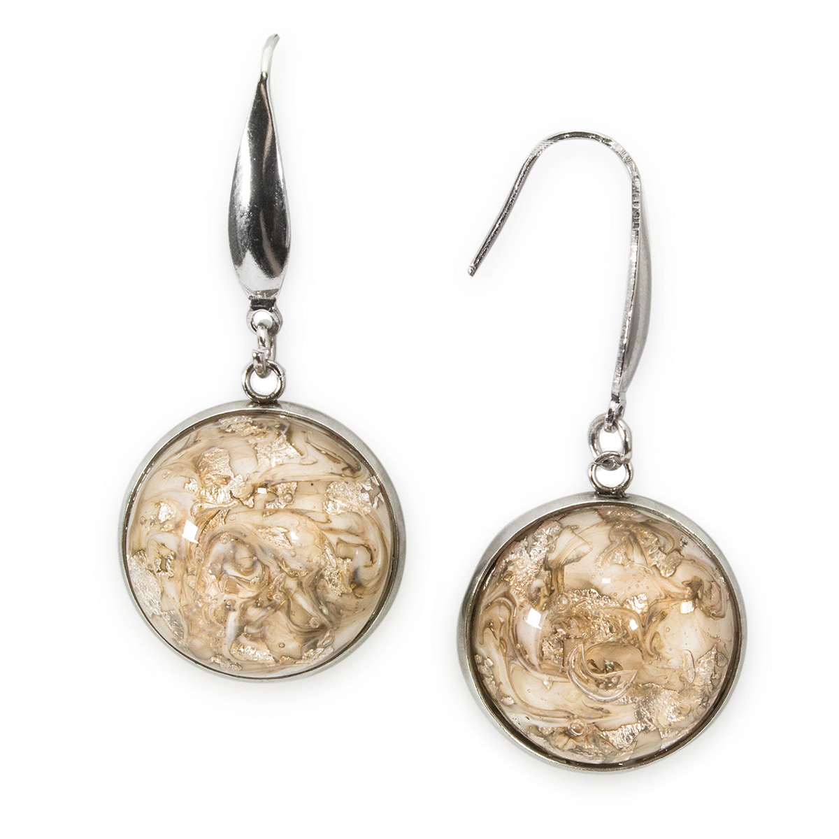 Серьги из муранского стекла MYSTERY LS2034