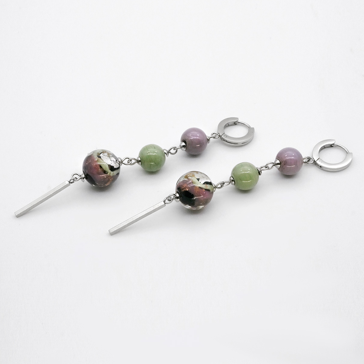 Серьги из муранского стекла FRESHNESS LS3315