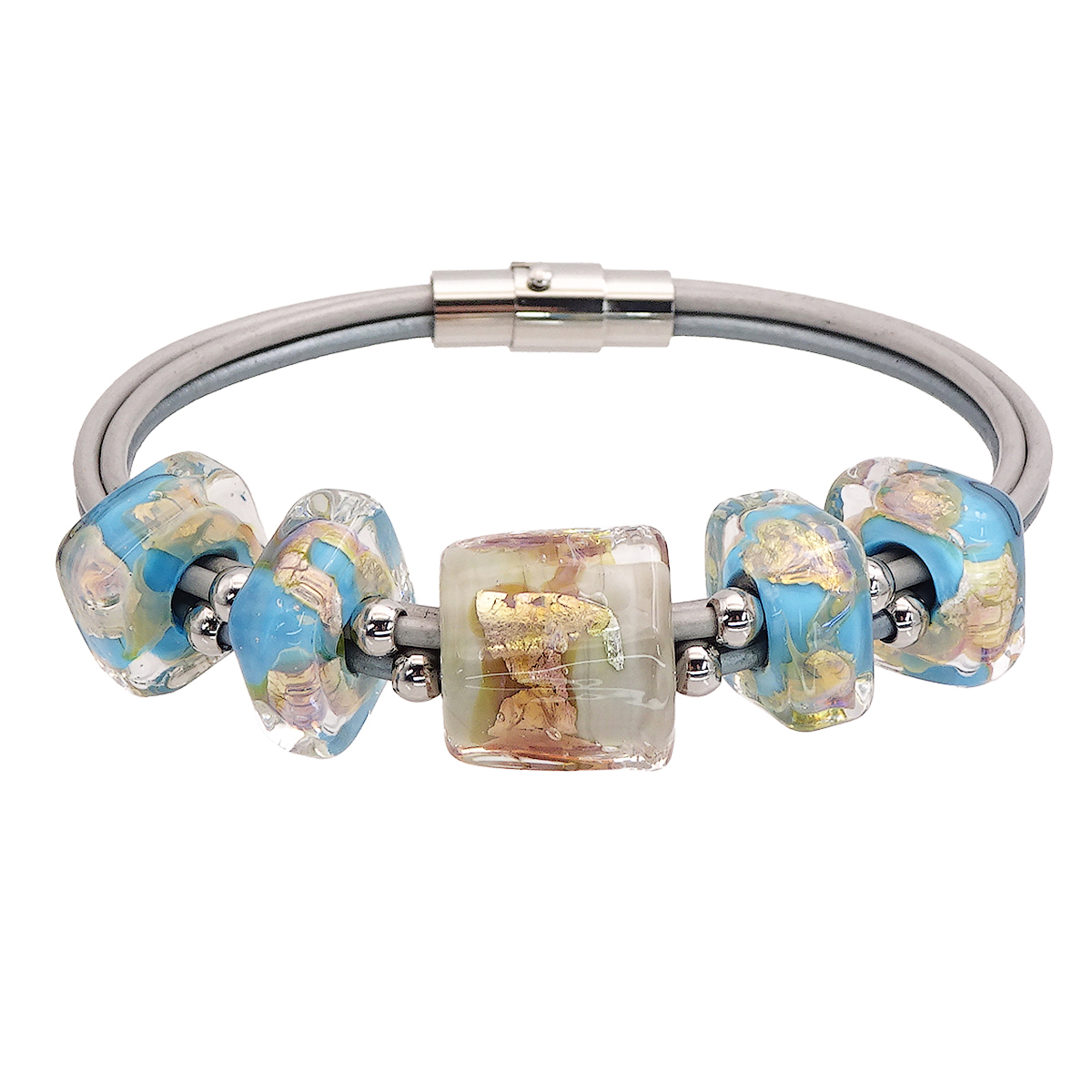 Браслет из муранского стекла PAPILLONS R3993