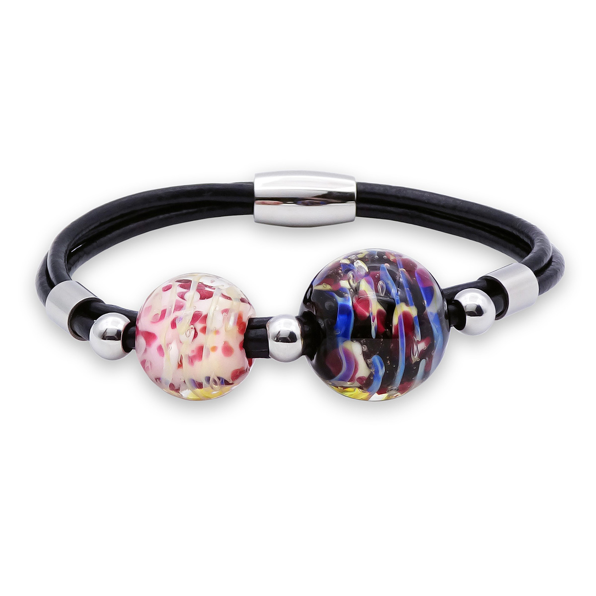 Браслет из муранского стекла APPLE BLOSSOM R3675